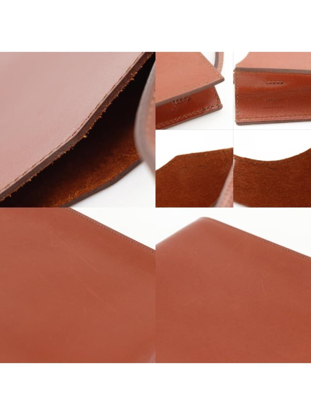 Hermes Omenitu Box Calf Red Brown Shoulder - Picture 9 of 10